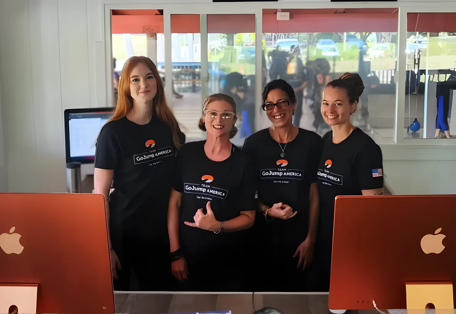Our Ohana at the Dillingham Airfield front desk, ready to help